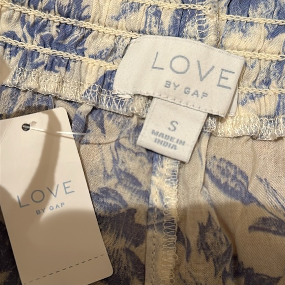 Love by Gap pj or beach bottoms, split leg bottoms, drawstring, NWT S - Picture 13 of 14